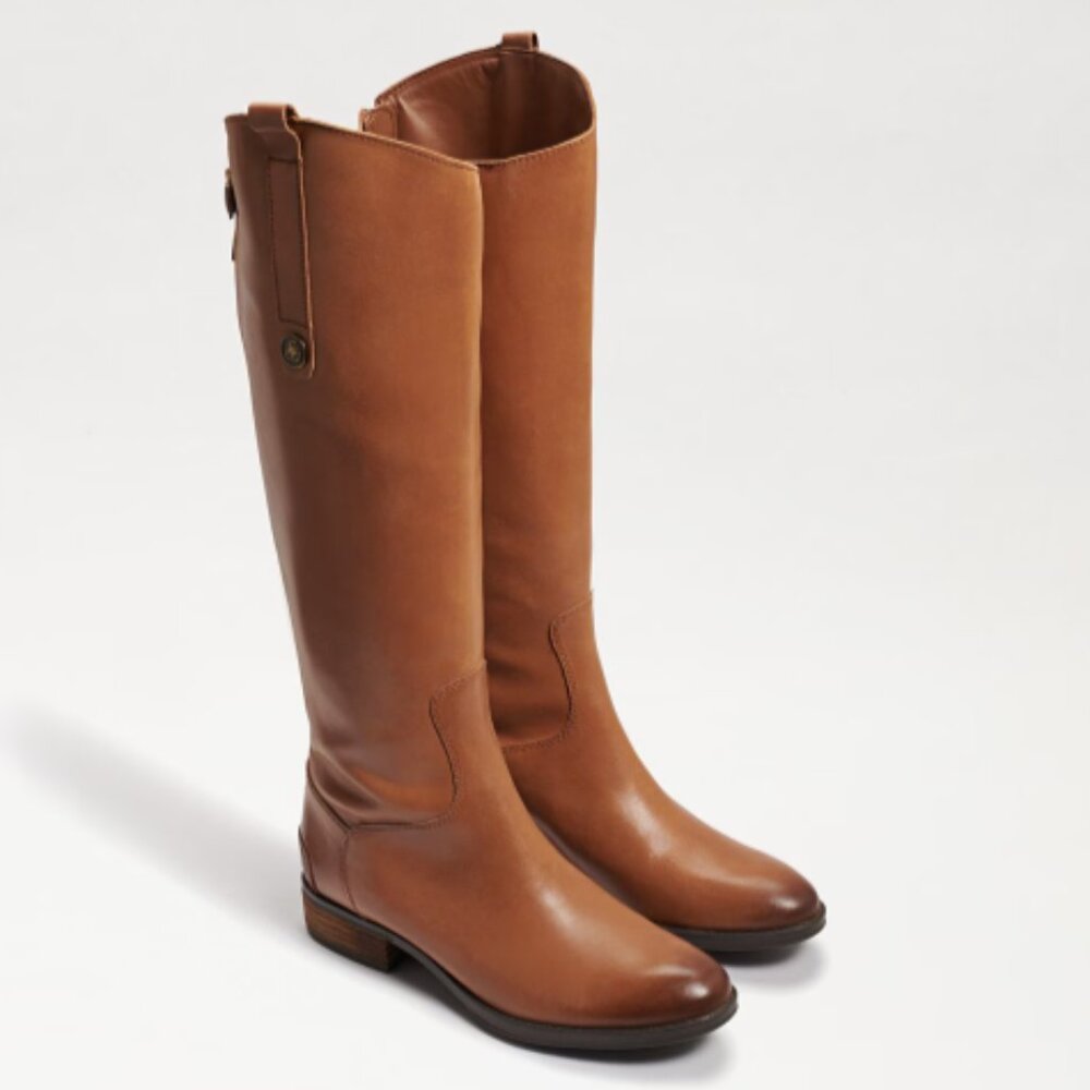 Size 8 Sam Edelman Penny Wide Calf Leather Riding Boot